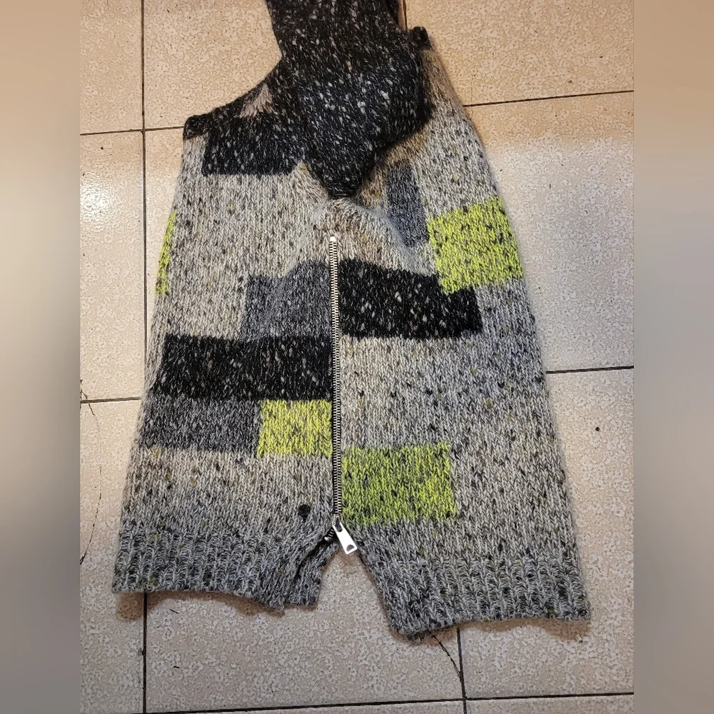 Scotch & Soda / MAISON SCOTH Designer Mohair Blend Knit with Side Zip A - Picture 7 of 12